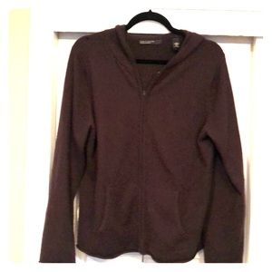 Cashmere zipper hoodie size XL Lord&Taylor